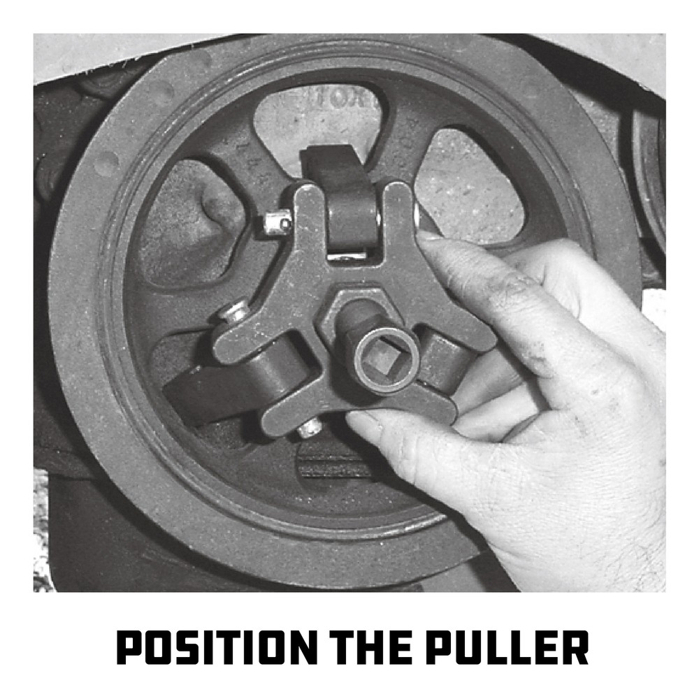 Powerbuilt Harmonic Damper Pulley Puller Kit - 647774
