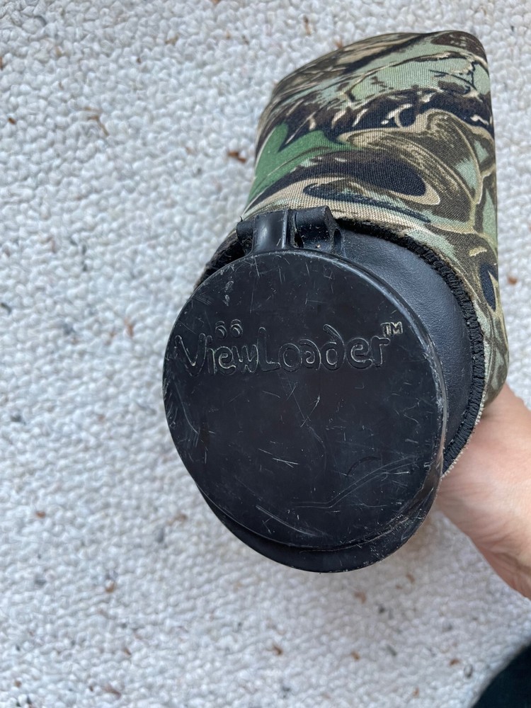 paintball viewloader hopper w/camo sleeve loader