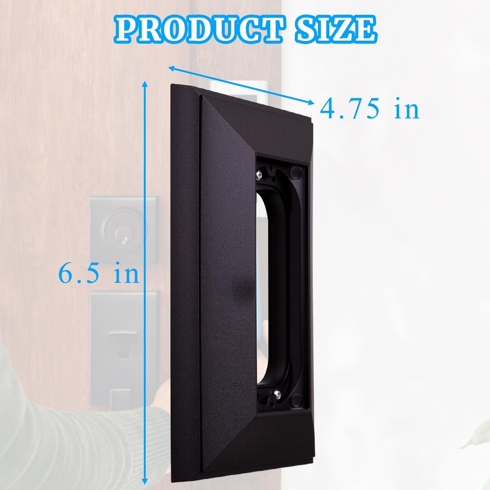 Doorbell Mounting Bracket Adapter Plate Compatible with Nutone M&S Intercom R...