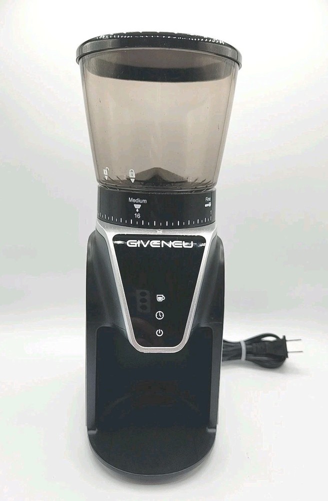 Giveneu Conical Burr 31 Setting Coffee Bean Grinder Digital Settings