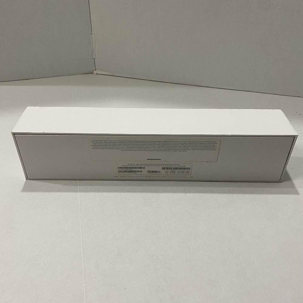 Apple Watch Series 3 38mm Gold Pink Model A1860 Empty Replacement Box Only