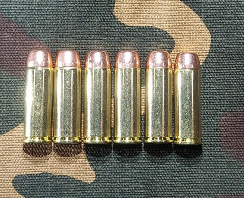 45 LONG COLT SNAP CAPS SET OF 6, BRASS AND FMJ, REAL WEIGHT!!! 45LC 45 COLT