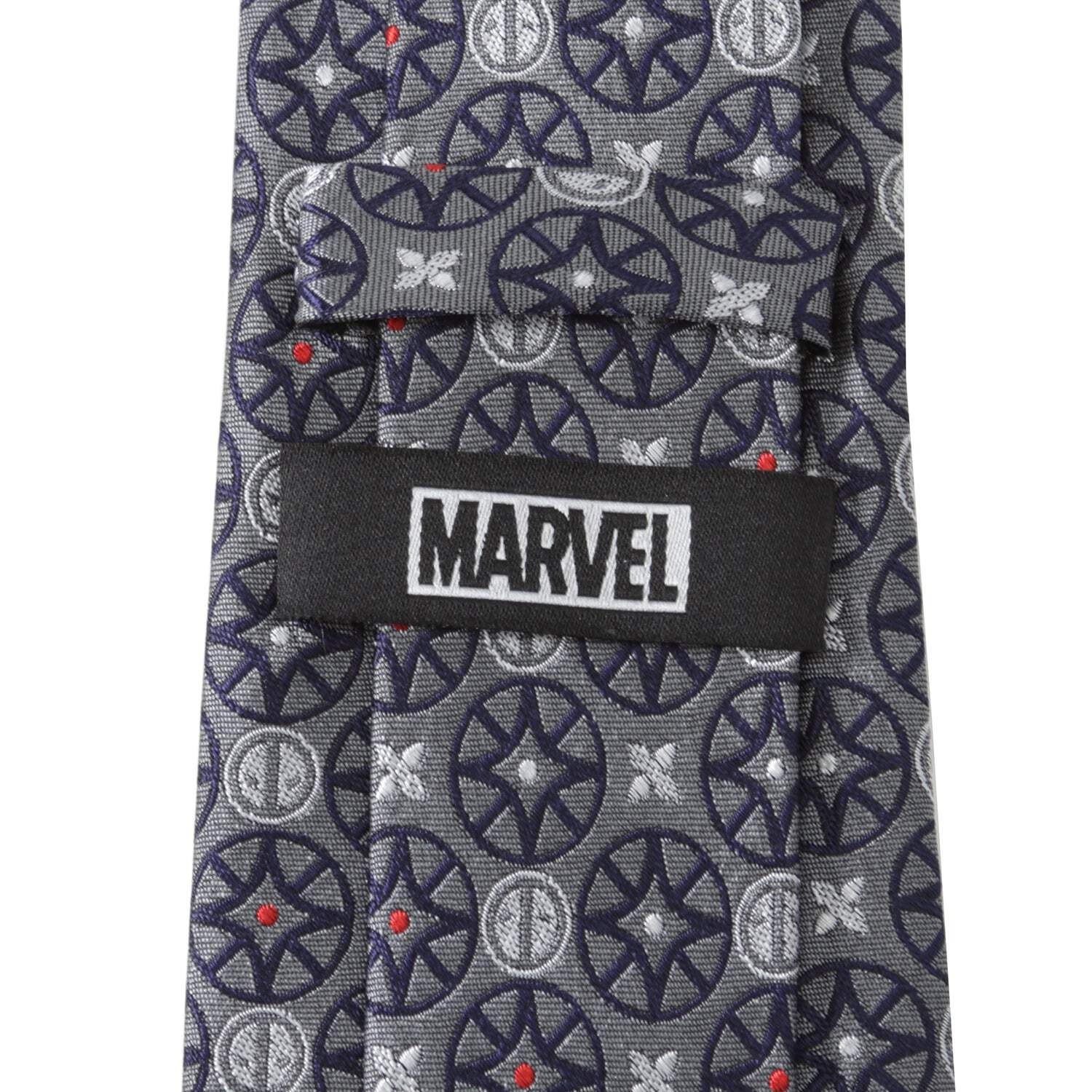 👔 Marvel Deadpool Gray Men's Tie