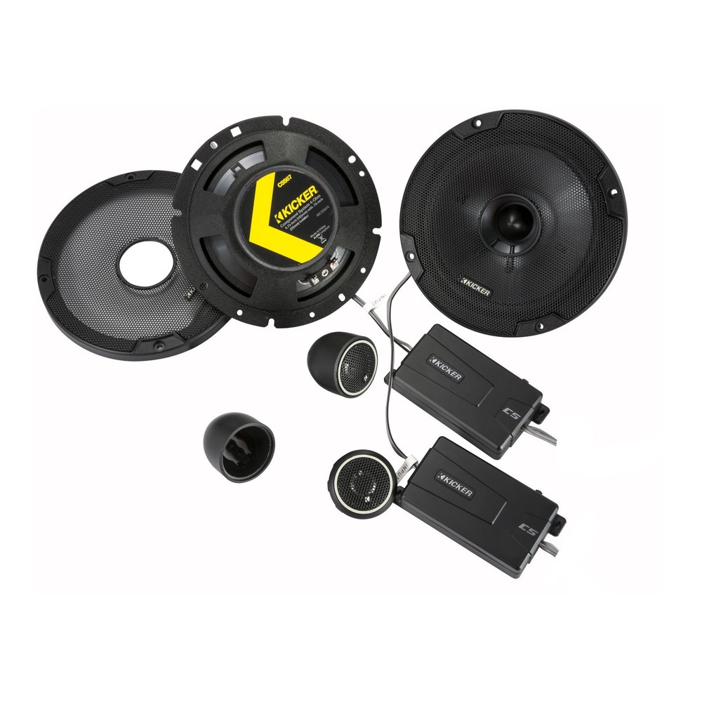 Kicker 46CSS674 CS Series CSS67 6.75" System with .75" tweeters 4 Ohm Pair