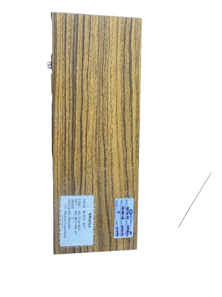 Mitutoyo Gauge Block Set Grade 3