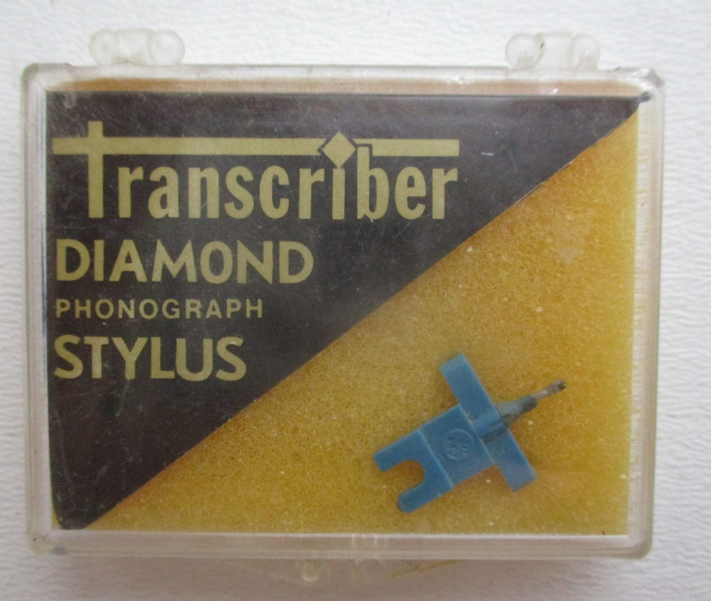 Transcriber Diamond Phonograph Stylus Replacement Needle for G.E. EA2224 #161