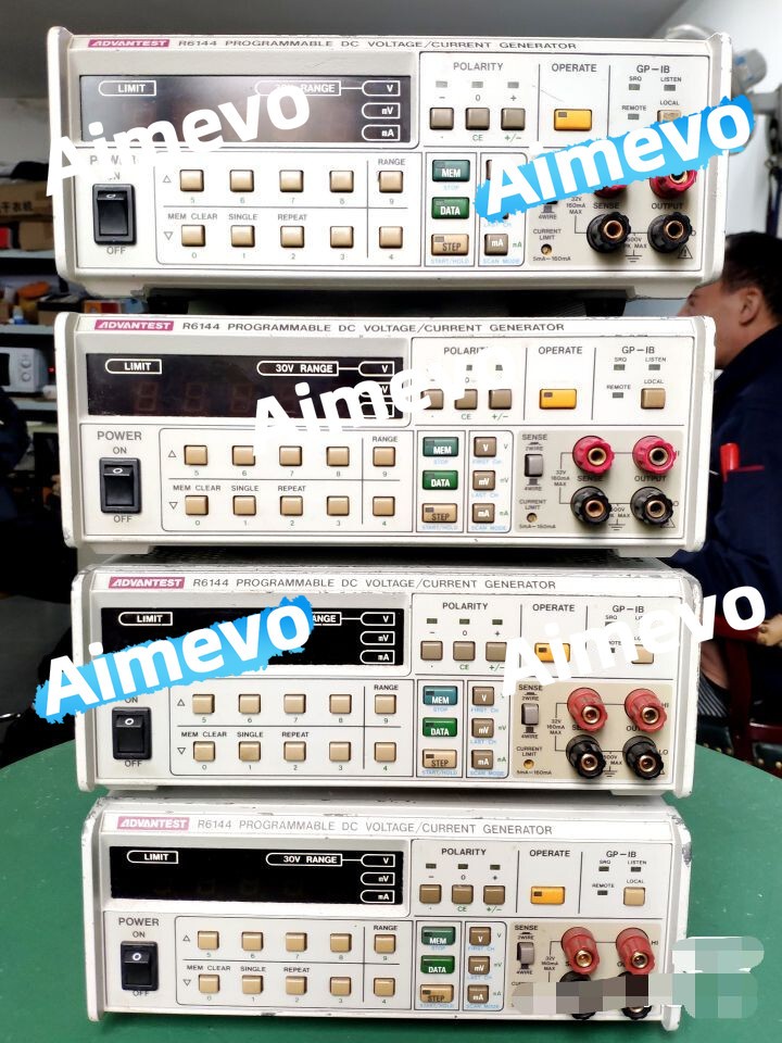 Used ADVANTEST R6144 Programmable DC Voltage And Current Generator