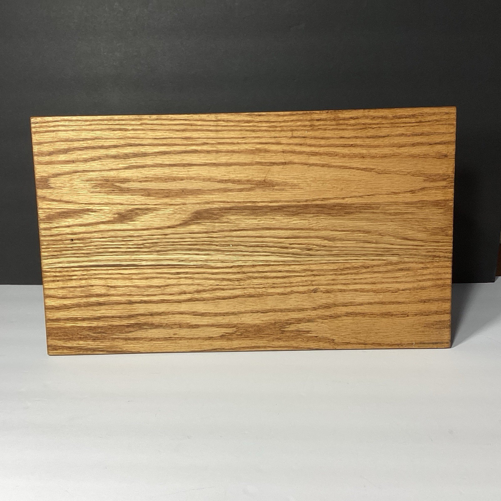 OOAK Handmade Vintage Mid Century Modern Solid Wood Desk Organizer W/ Box