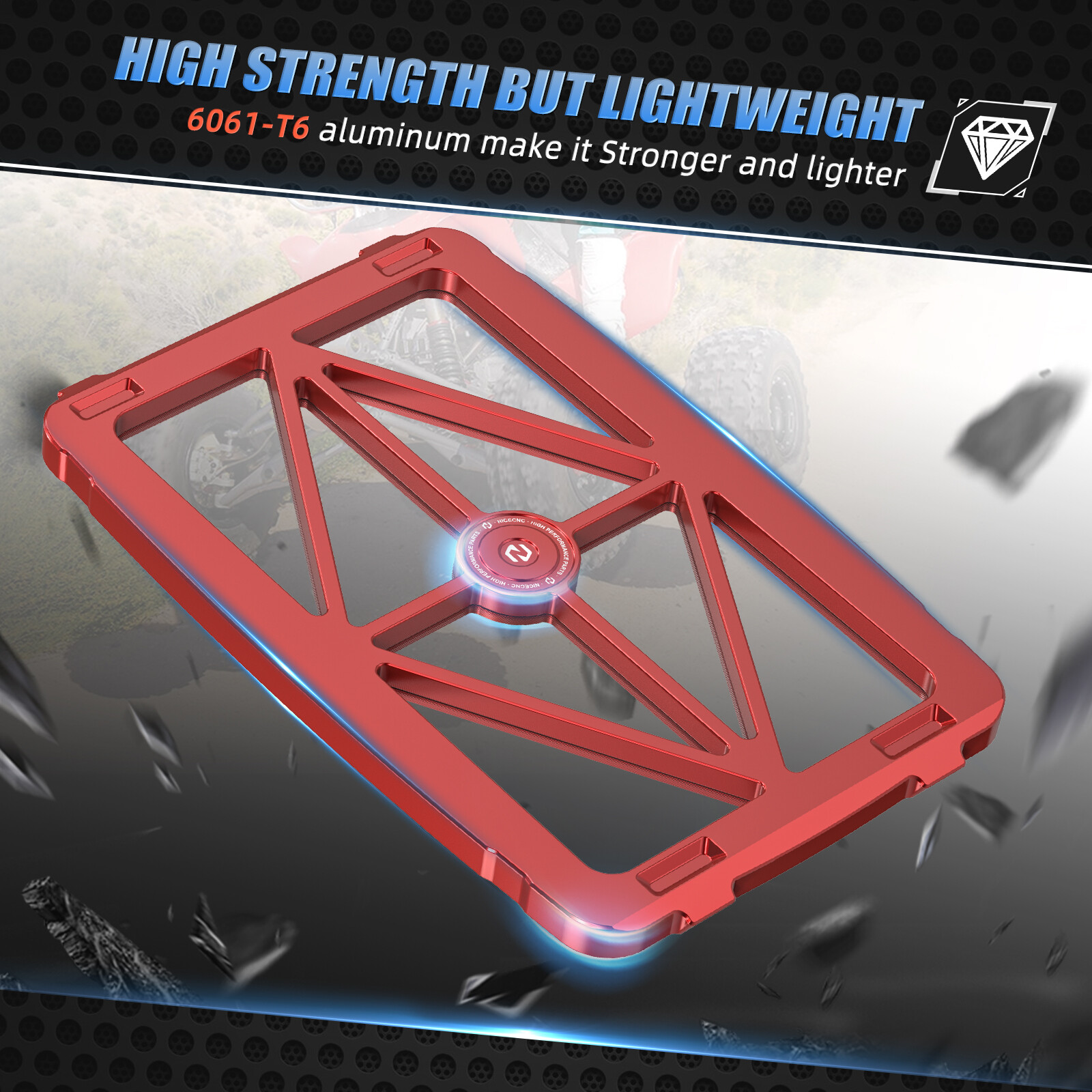 NICECNC Airbox Lid Cover Cap Guard For Honda TRX450ER Electric Start 2006-2014