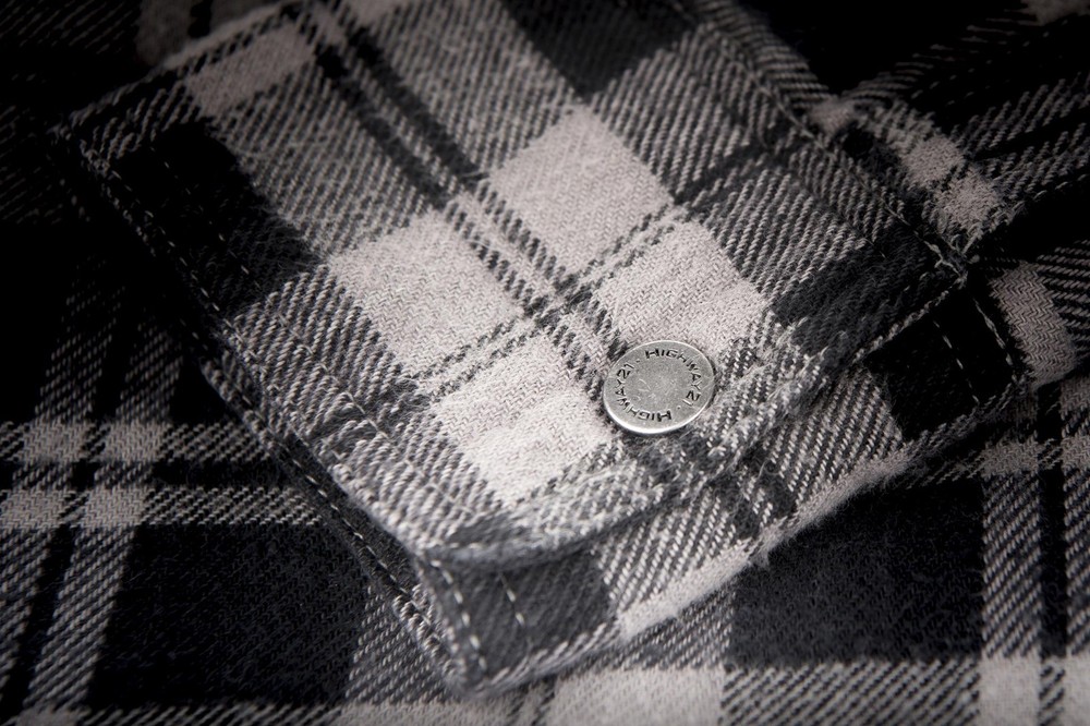 Marksman Flannel Black/Grey Sm