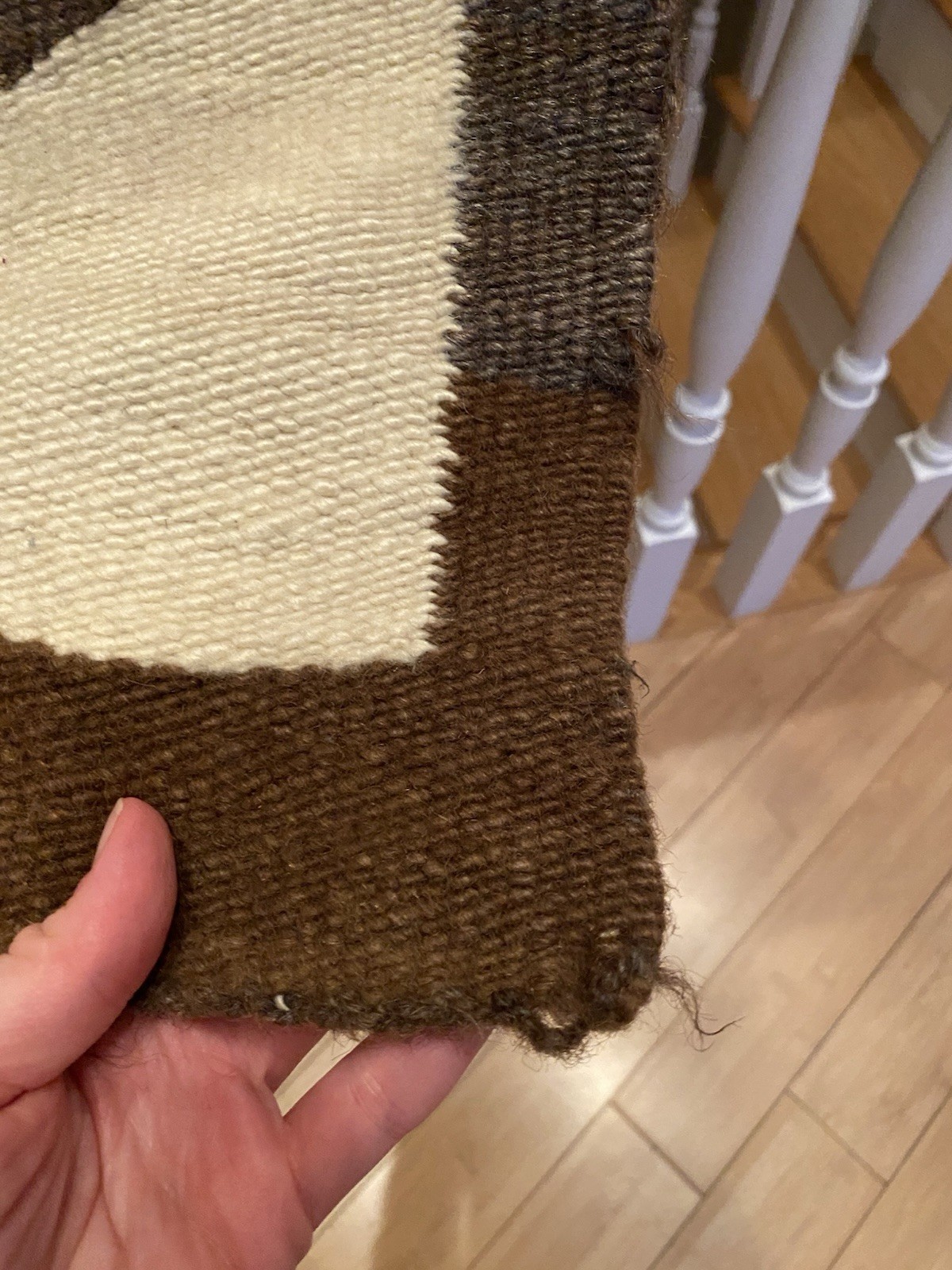 Antique Navajo Trading Post Rug Ganado Western Reservation 1915 Native American