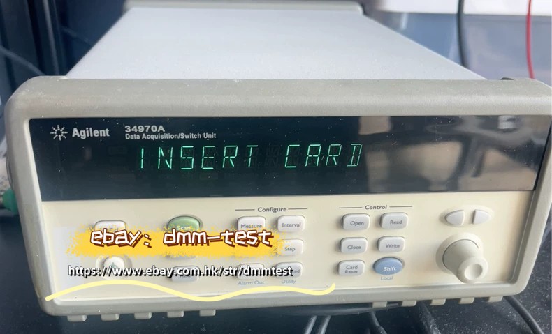 1PCS KEYSIGHT 34970A DATA ACQUISITION SWITCH UNIT Fast delivery&dmm