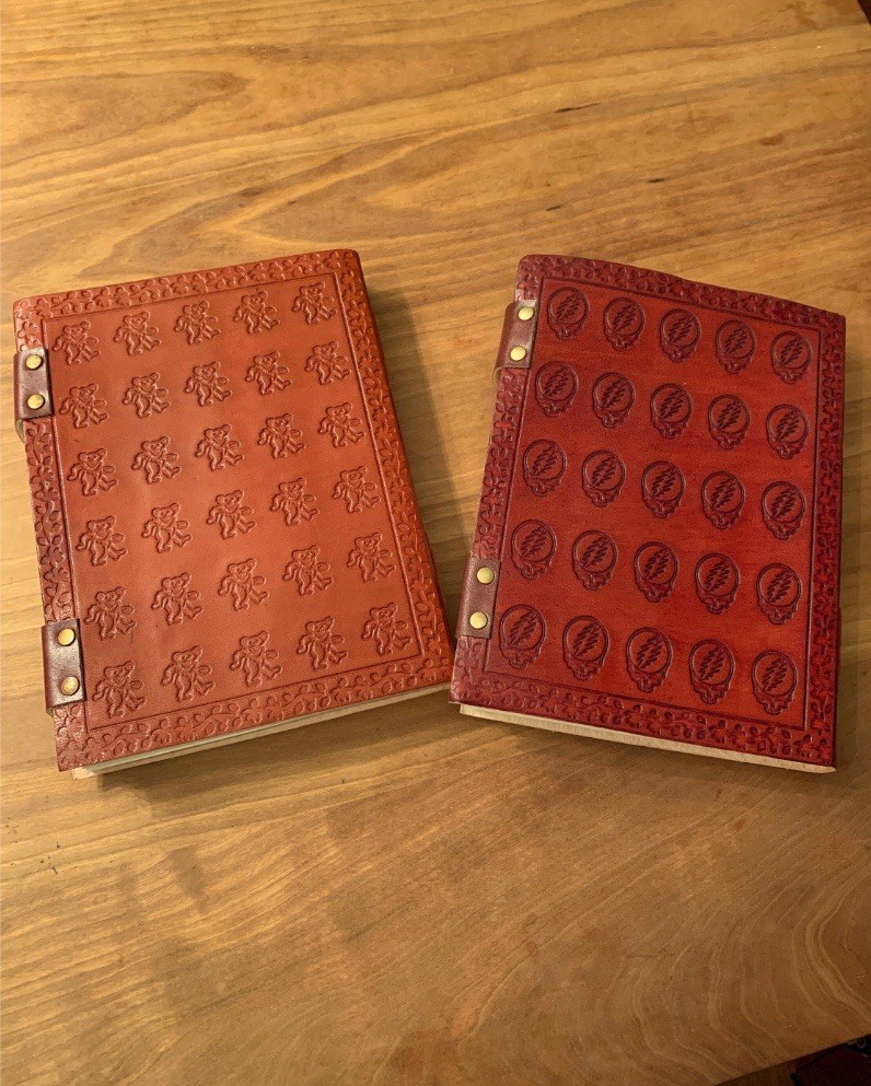 Grateful Dead Leather Journal