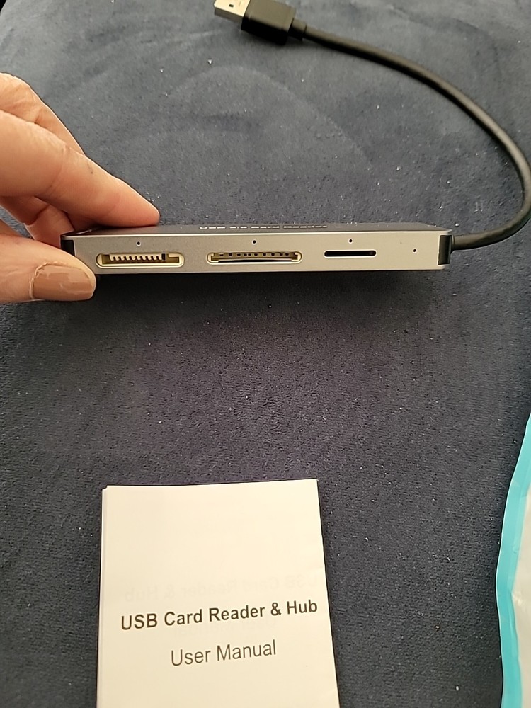 RoHS USB 3.0 Memory Card Reader (CF, xD, TF/M2, SD, MS)