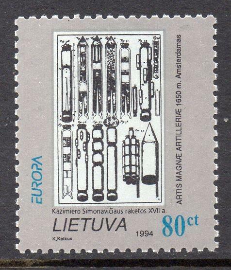 LITHUANIA MNH 1994 Europa, Inventions
