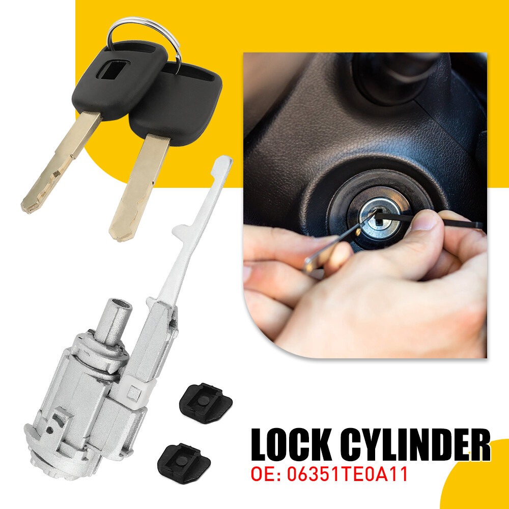 For Acura MDX 2007-2013 Ignition Switch Lock Cylinder Cylinder & Keys Set Kit