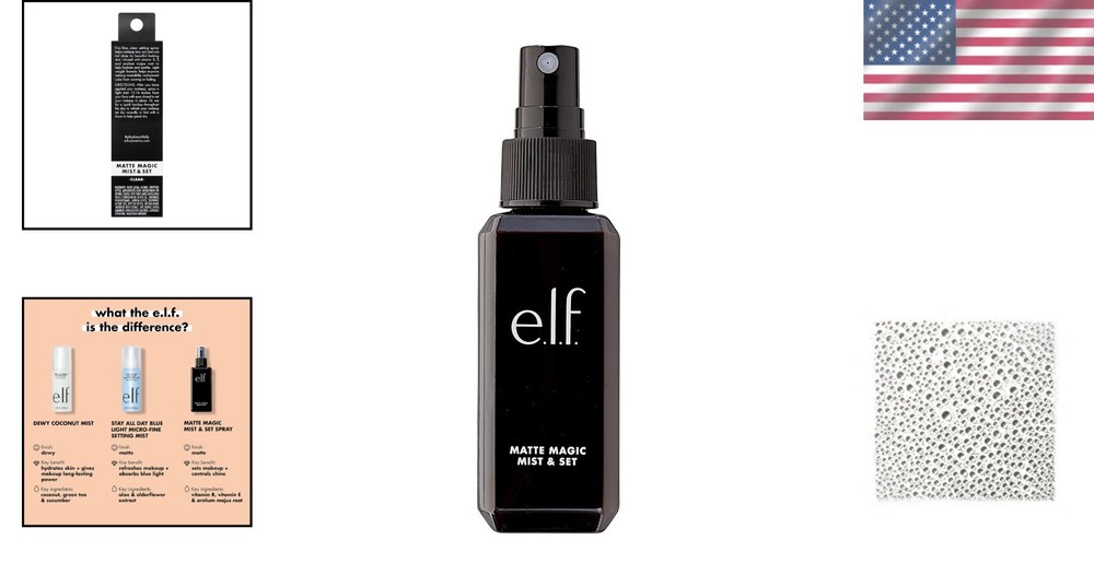 Matte Magic Mist & Set - Lightweight Hydrating Make-Up Setting Spray, 2.0 Fl Oz