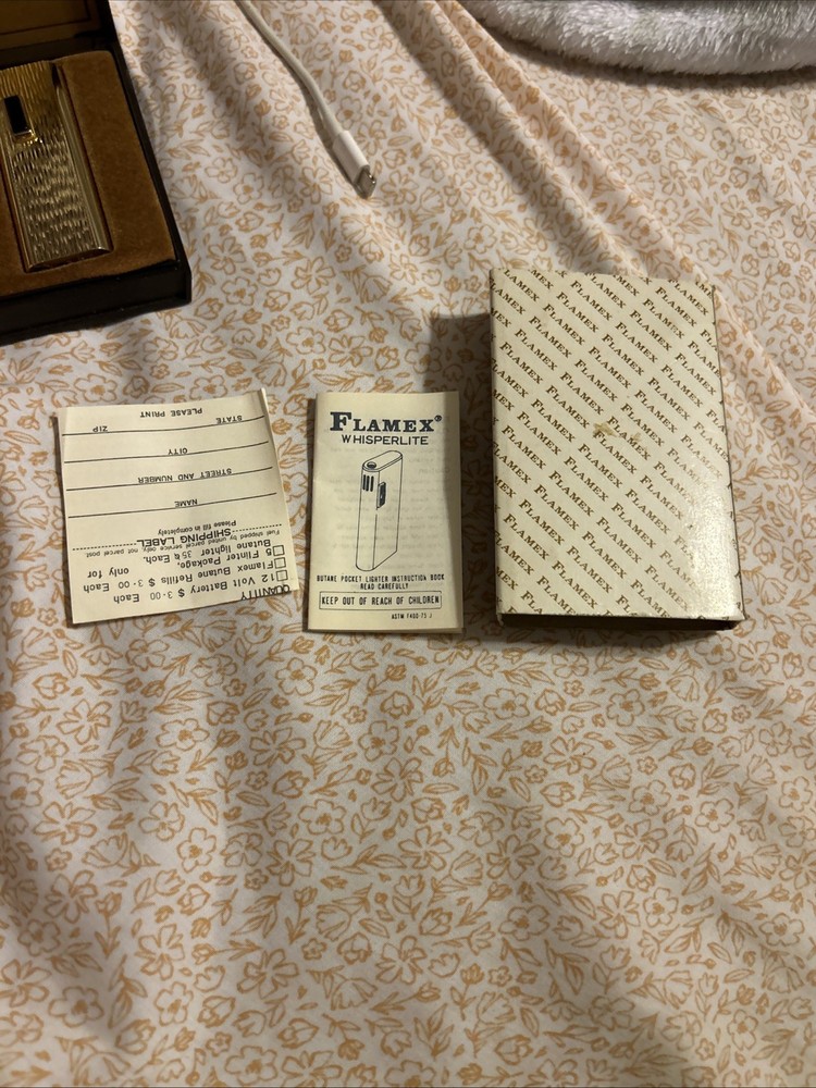 VTG FLAMEX WHISPER LITE ELECTRONIC LIGHTER