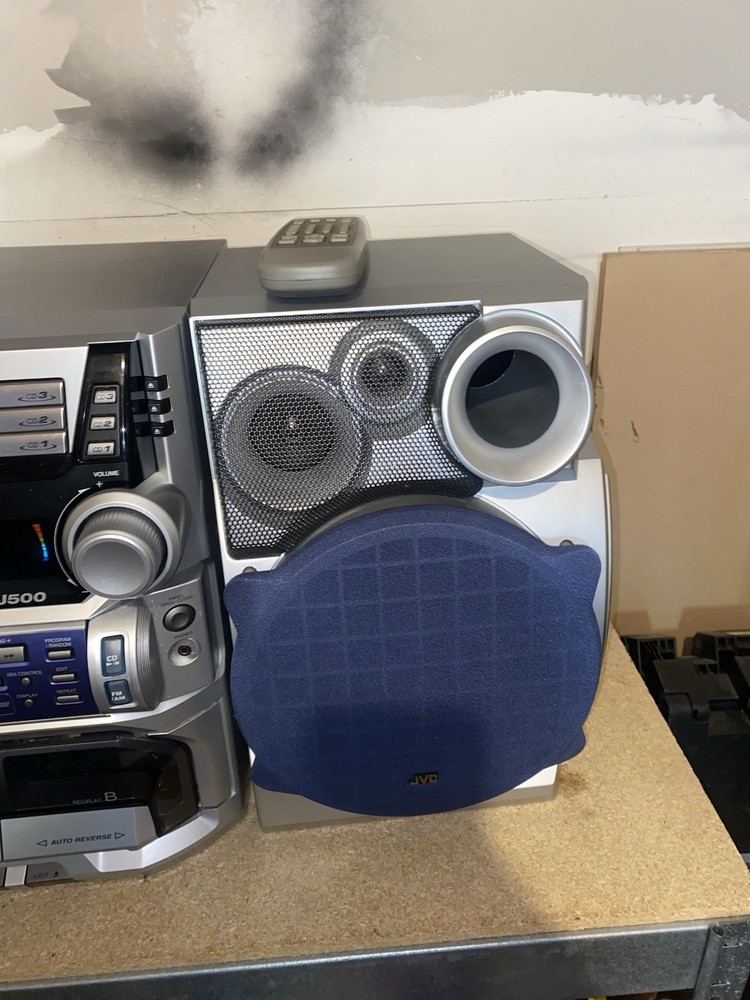 JVC MX-J500 Hi-Fi Compact Component System Cassette Deck 3CD