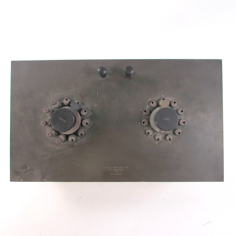 Vintage Leeds and Northrup Resistor Test Box