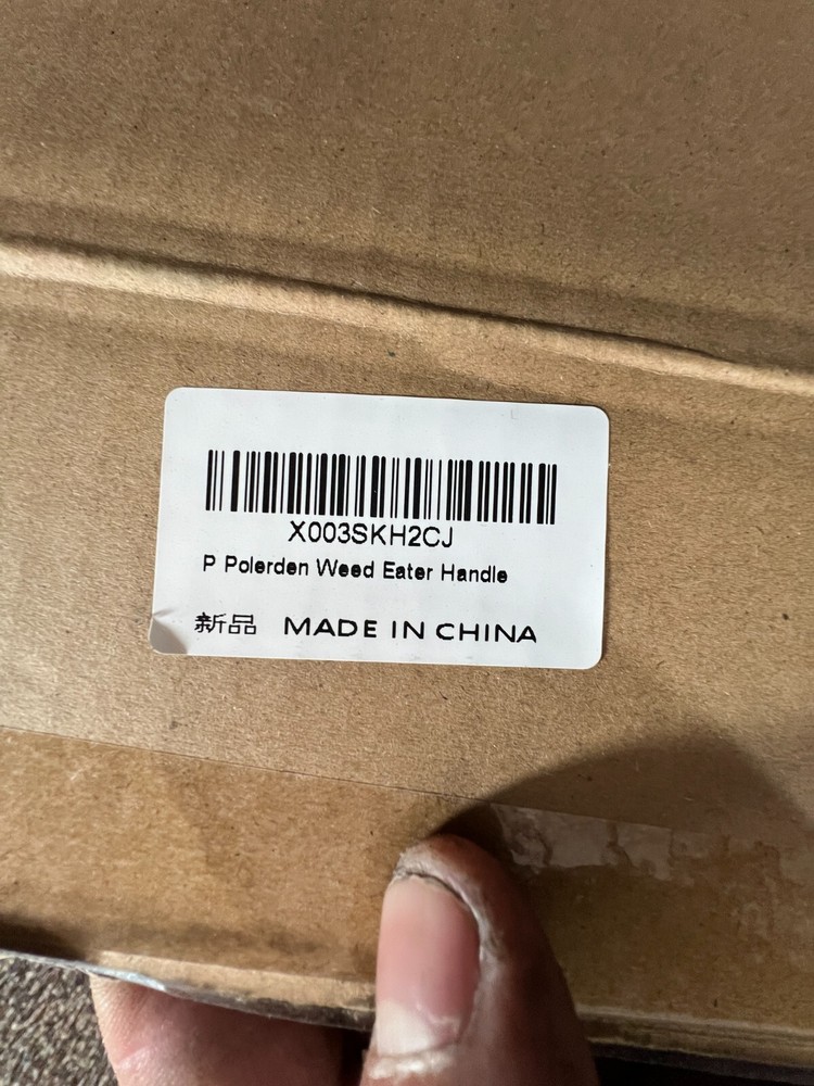 P Polerden Weed Eater Extension Handle White / Clamp For String Trimmer