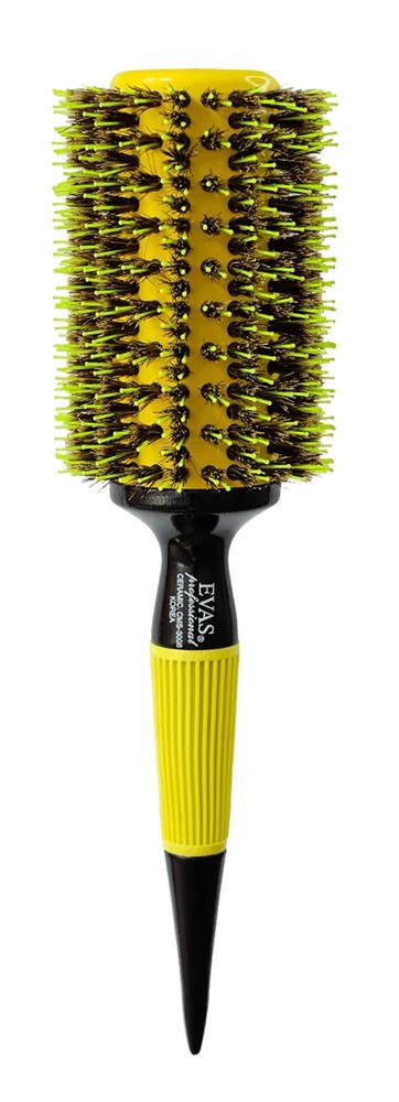 EVAS PROFESSIONAL CERAMIC HAIR BRUSHES NATURAL BOAR CMS 3006