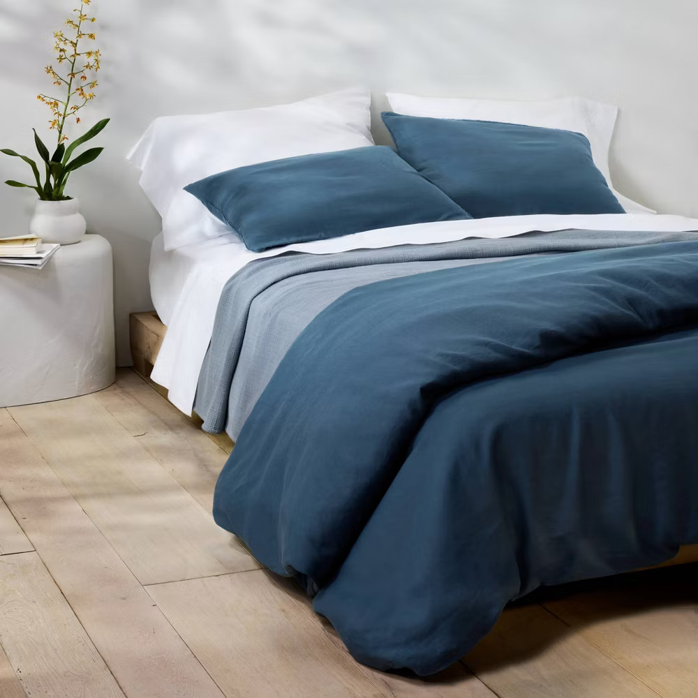 Standard 400 Thread Count Percale Pillowcases White - Casaluna