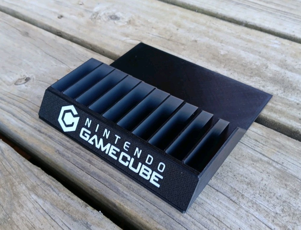 Nintendo GameCube / 10 Game Case Holder / Retro Game Storage Holder