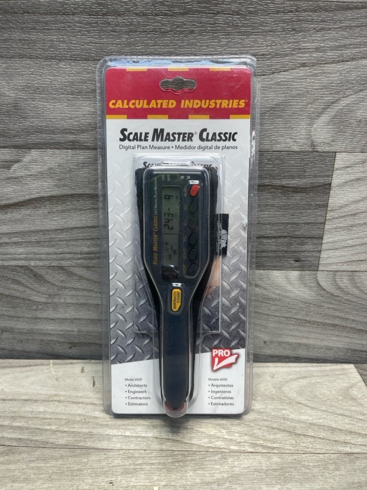 Calculated Industries Classic Scale Master 6020 Rolling Calculator (A1D009567)