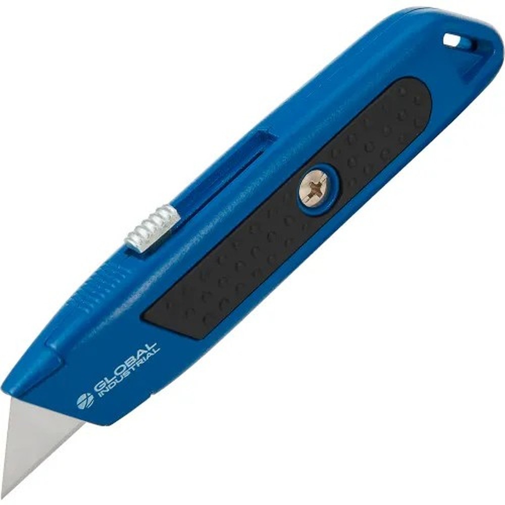 Global Industrial? Utility Knife, Retractable Blade & Multi-Stop Actuator