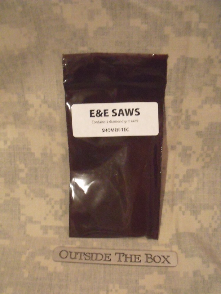 Emergency/Survival: E & E (Escape/Evasion) NEW VERSION! (3) Diamond Grit Saws