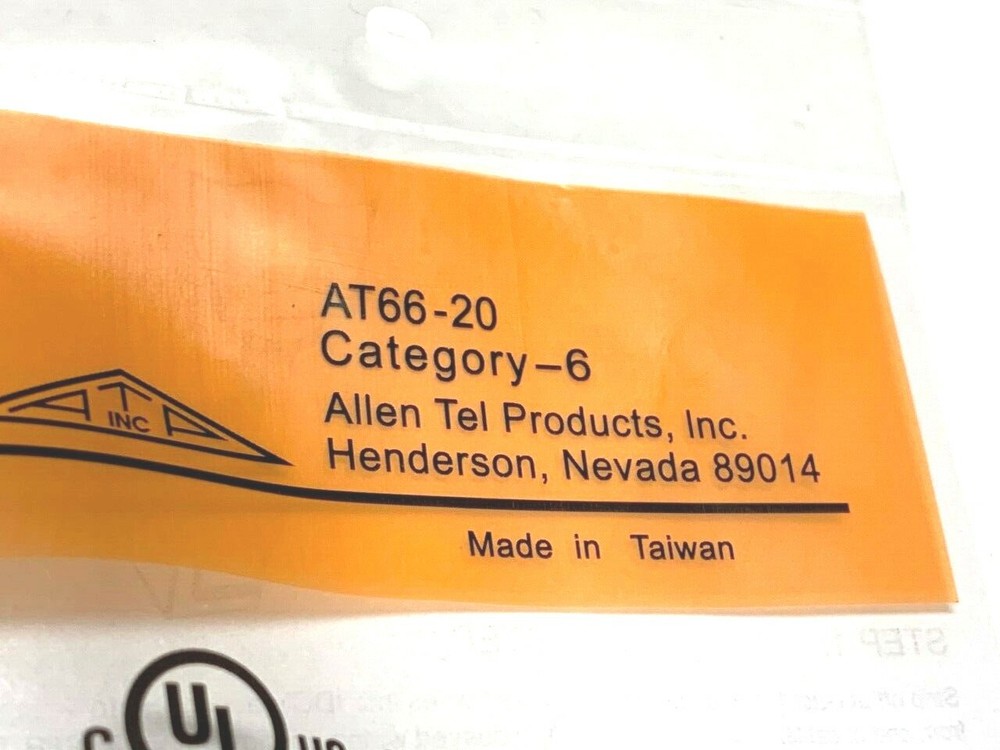 ALLEN TEL Cat 6 High Density Jack Module, Blue AT66-20