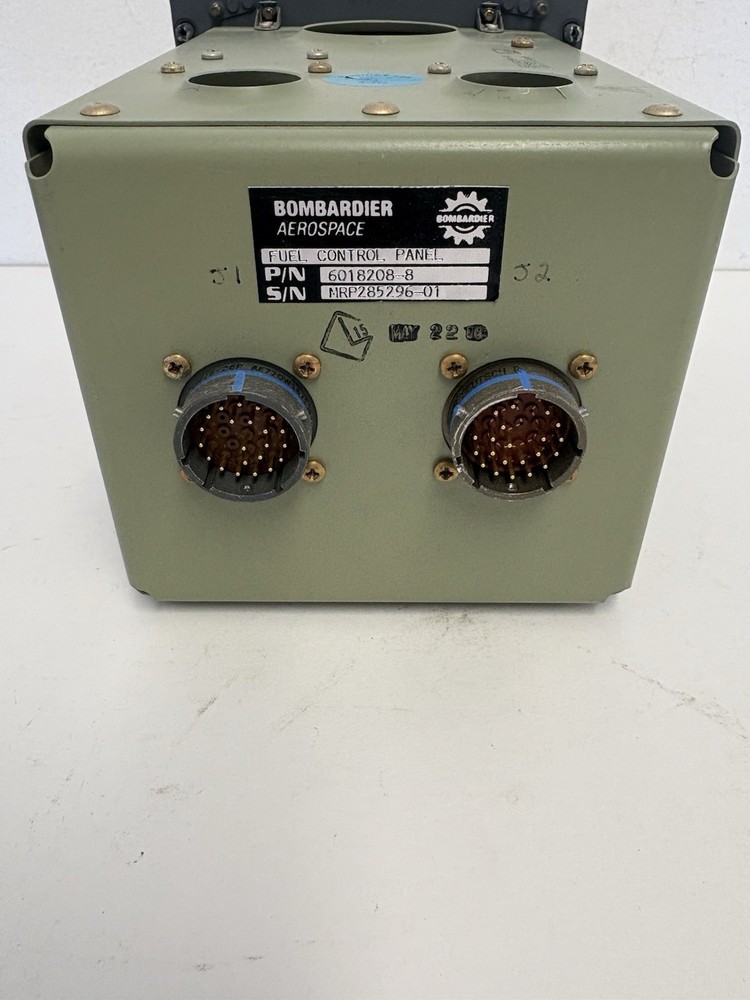 Bombardier Fuel System Control Panel Box 6018208-8