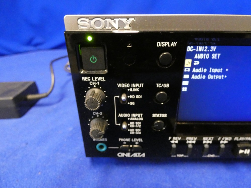Sony PMW-EX30 Solid-State Memory Recorder w/External Power Supply, Card Adapter
