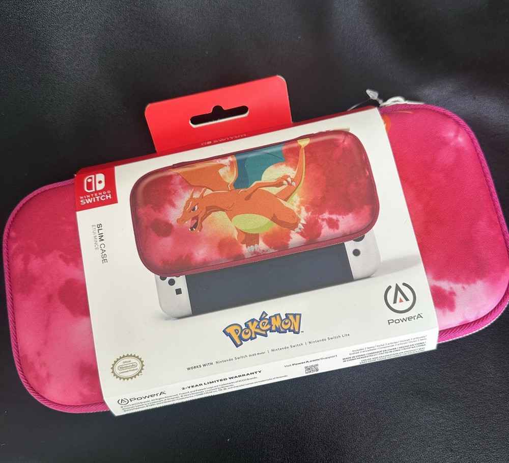 Pokémon Nintendo Switch Slim Case/Tie-Dye/ Hard Shell