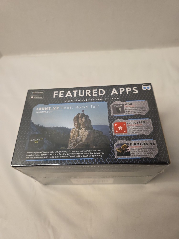 Smart Theater Virtual Reality Headset iPhone & Android Compatible Brand New