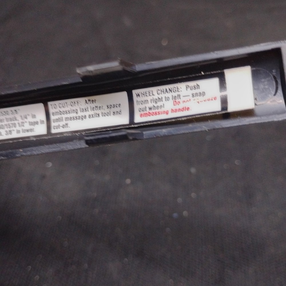 Vintage DYMO 1540 Office Mate II Label Maker