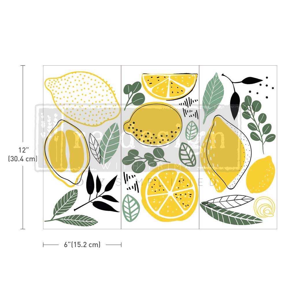 ReDesign with Prima Transfer - Lemon