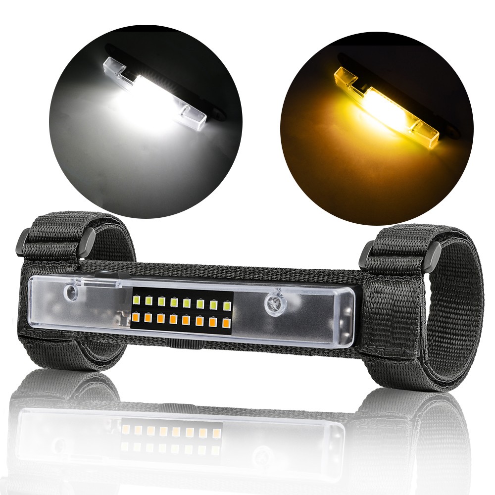 Interior Roll Cage Mount LED Dome Reading Work light Magnetic base Universal UTV