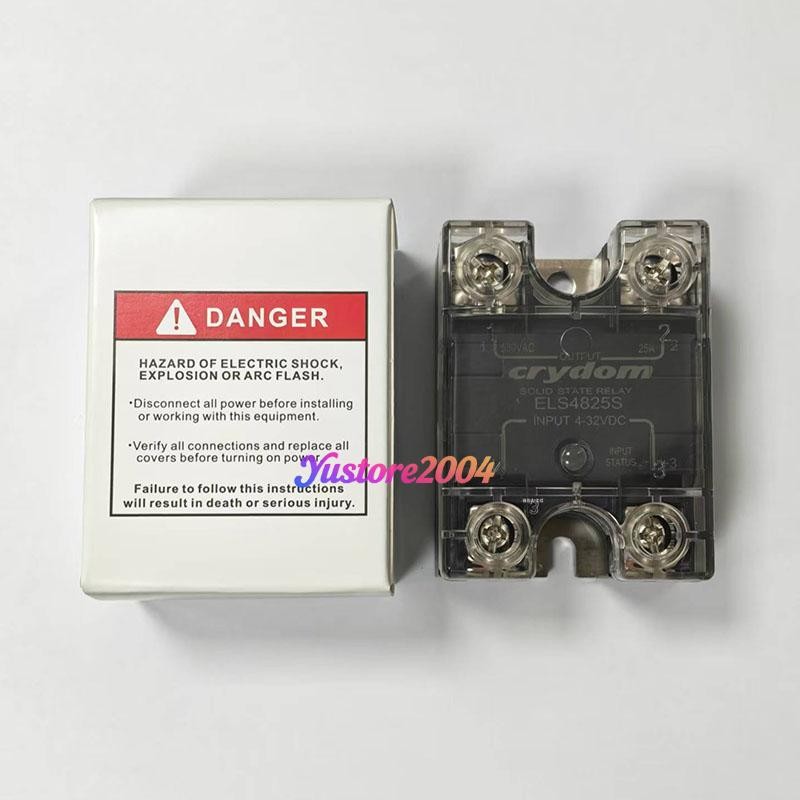 1 Pc. New ELS4825S Solid State Relay 25A Outpput 530VAC Input 4-32VDC