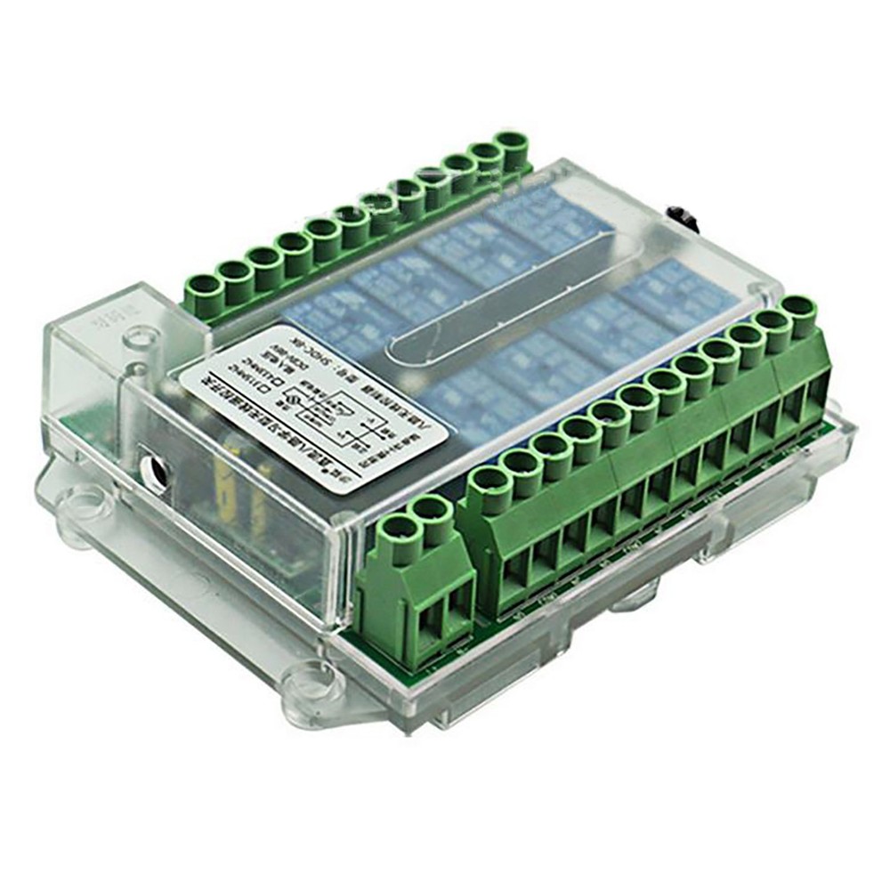 Power Supply 8 Channel Wireless RF433MHz Remote Control Switch Relay Module