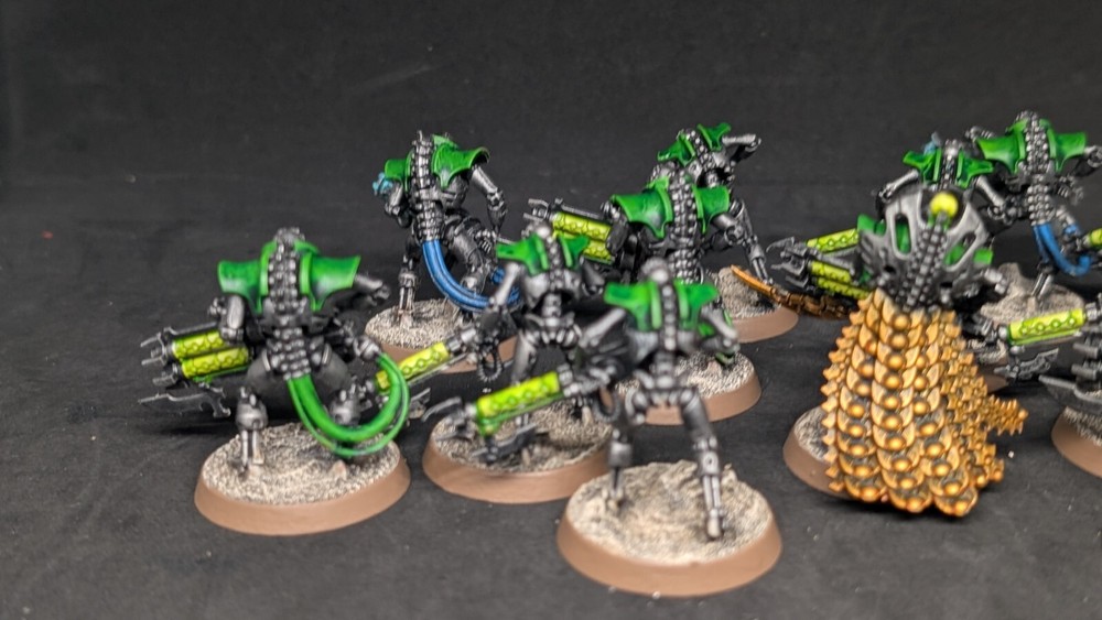 Necron Kill Team - Warhammer 40k painted