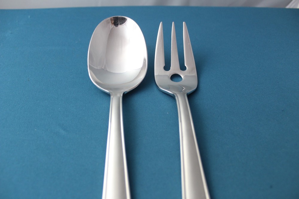 Mikasa CLASSICO SATIN Serving (2pc Set) Gerald Patrick Korea LIGHT USE