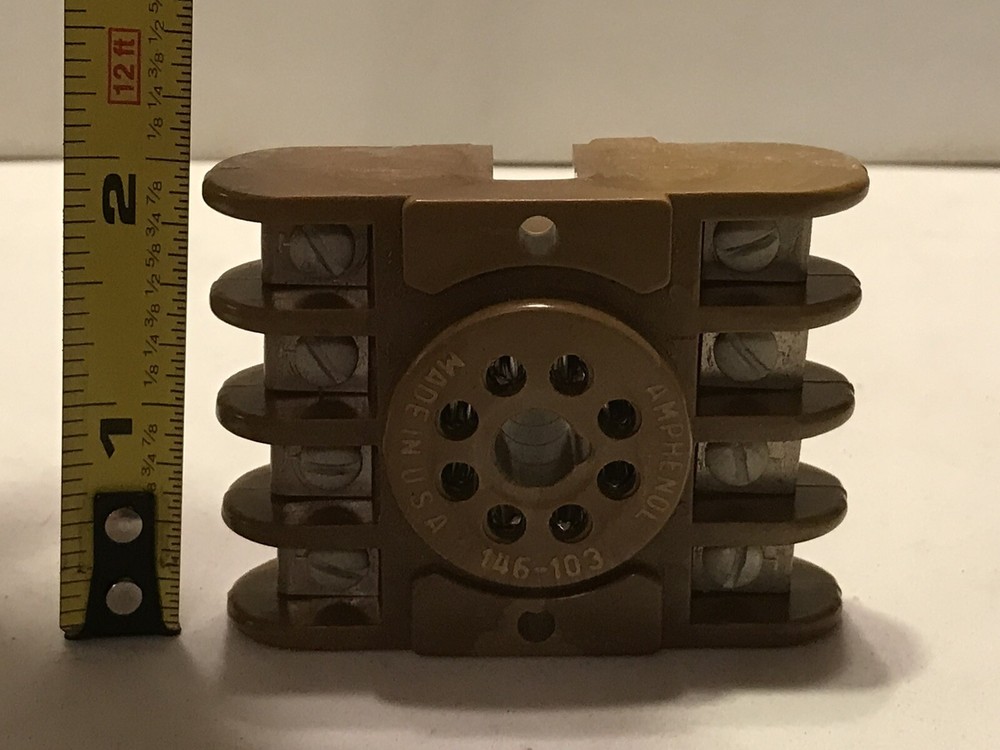 Amphenol 146-103 Relay Socket