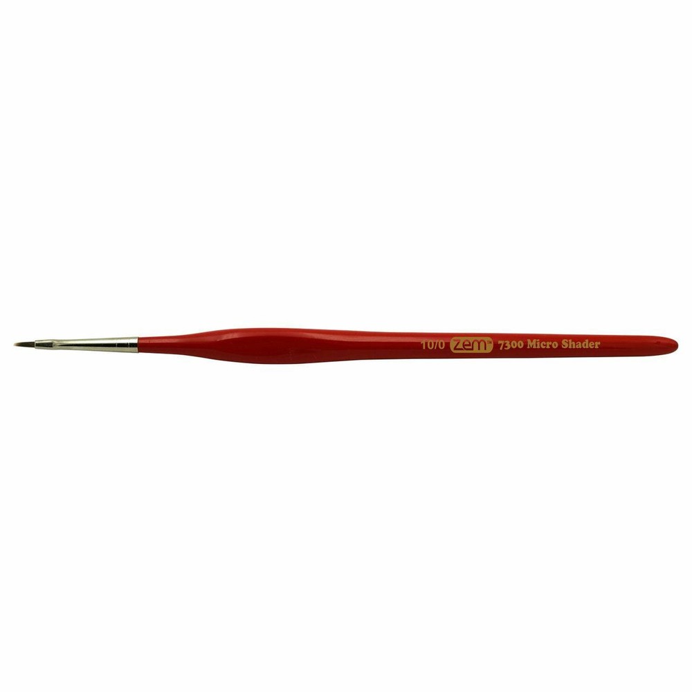 7300-10/0 SHADER MICRO BRUSH WITH ERGONOMIC TRI-HANDLE