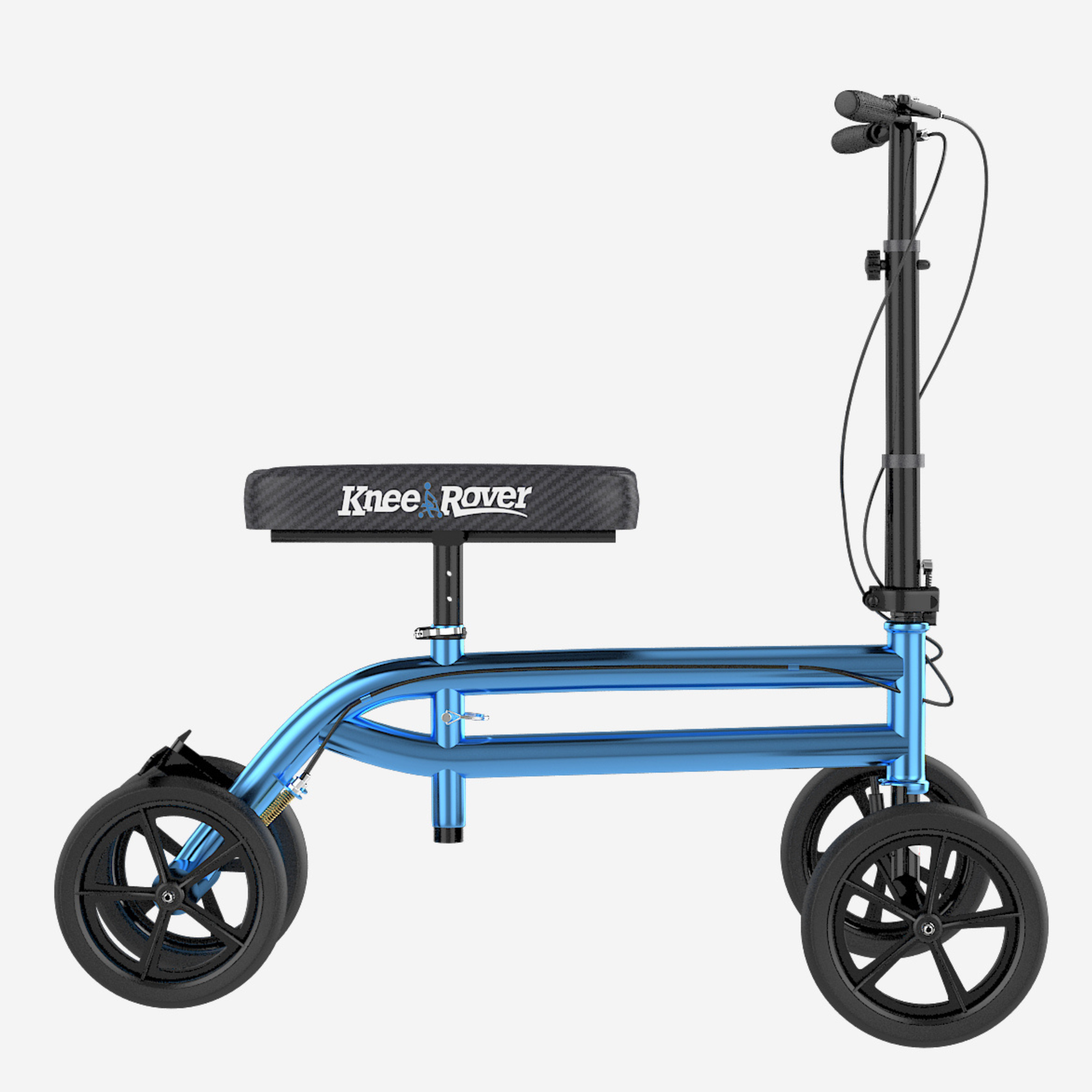 Economy KneeRover® Steerable Knee Walker Metallic Blue - Open Box