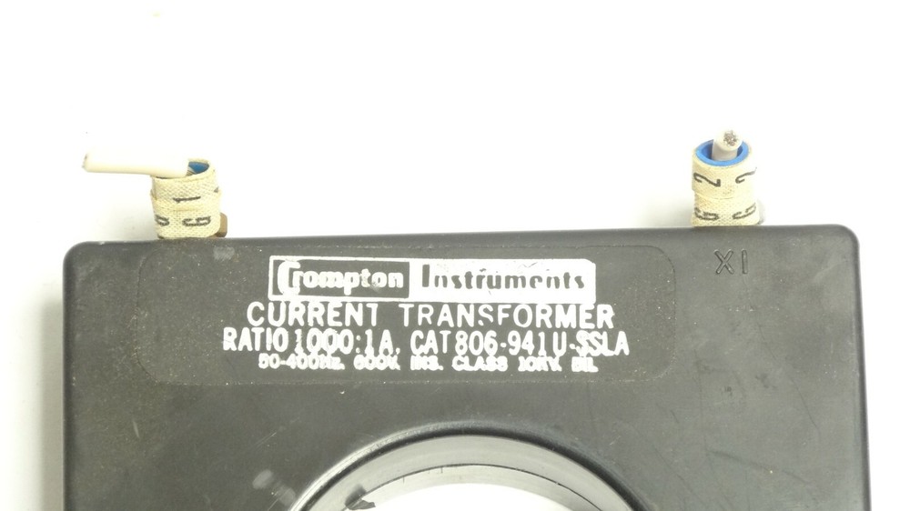 Crompton Instruments 806-941-U-SSLA 1000:1A Current Transformer