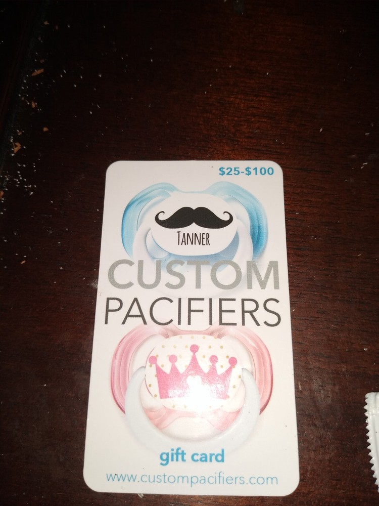$30 Custom Pacifiers Gift Card