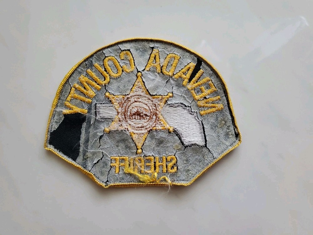 OBSOLETE Nevada County Sheriff California Patch