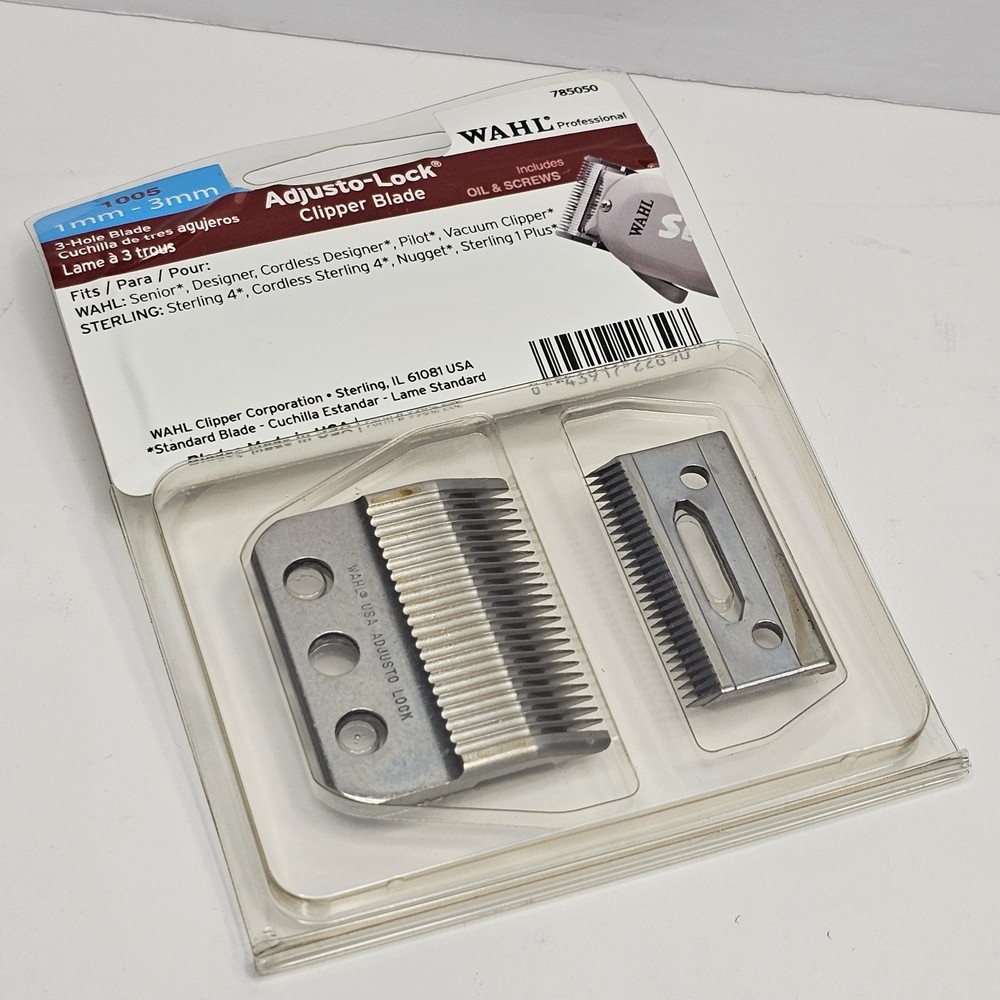 Wahl Adjusto-Lock Clipper Blade Model # 01005 1mm-3mm